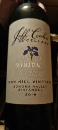 Kalifornialaiset AVA:t Sonoma Valley Jeff Cohn Cellars Iron Hill Vineyard 2018