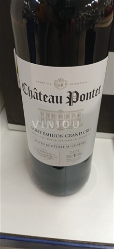Bordeaux Saint-Émilion Grand Cru Grand Cru Château Pontet 2023