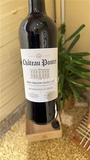 Bordoja Saint-Émilion Grand Cru Grand Cru Château Pontet 2023