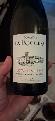 Údolí Rhôny Côtes-du-Rhône Domaine La Fagotière 2022