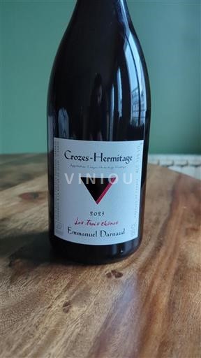Rhône-dalen Crozes-Hermitage Emmanuel Darnaud Les Trois Chênes 2023