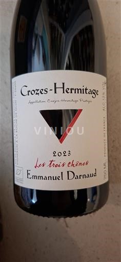 Valea Ronului Crozes-Hermitage Emmanuel Darnaud Les Trois Chênes 2023