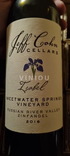 Kaliforniska AVA Russian River Valley Jeff Cohn Cellars Isabel 2018