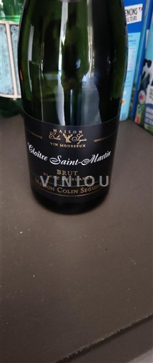 Champagne Maison Colin Seguin Le Cloître Saint-Martin Ikke årgangsbestemt