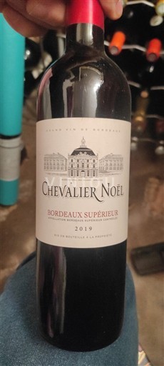 Burdeos Bordeaux superior Chevalier Noël 2019