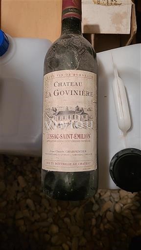 Bordeaux Lussac-saint-émilion Château La Govinière 1990