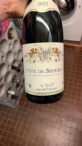 Beaujolais Côte-de-brouilly Benoît Lafont Le Petit Jo 2022