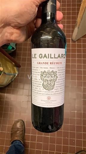 Roussillon Côtes-du-Roussillon Domaine Jonquères d'Oriola Le Gaillard Grande Récolte 2019