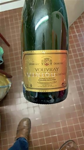 Loire-dalen Vouvray Domaine Clos des Aumônes Ikke årgangsbestemt