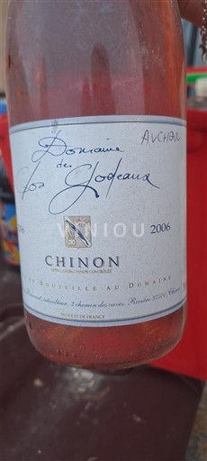 Loiren laakso Chinon Domaine S Jodeaux 2006