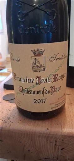 Rhônen laakso Châteauneuf-du-Pape Domaine Jean Royer Tradition 2017
