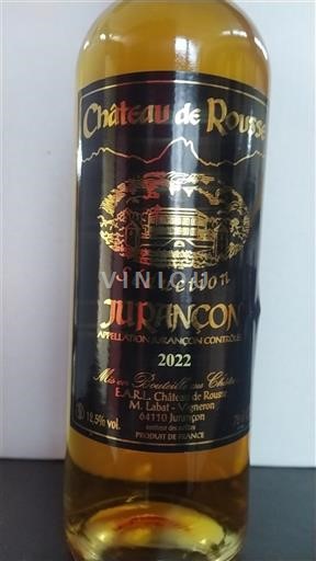 Jugozahod Jurançon Château Rousse Séduction 2022