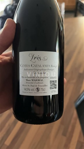 Languedoc och Roussillon Côtes catalanes Marc Majoral Iris Icke årgångsbetecknad