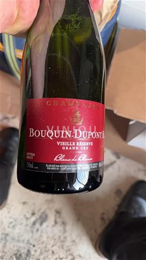 Champagne Bouquin-Dupont Fils Vieille Réserve Ikke årgangsbestemt