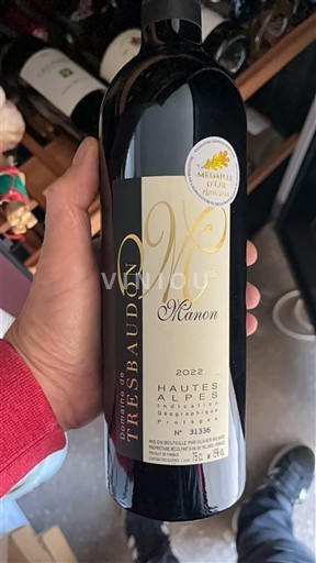 Provence, hạ lưu Rhône, Corse Hautes-Alpes Domaine Tresbaudon Manon 2022