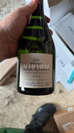 Samppanja Määrittelemätön Olivier Rousseaux Millésime 2016 2016
