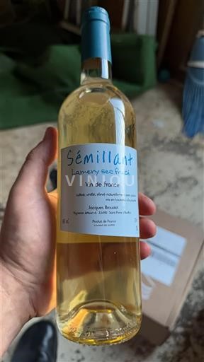 Bordeaux Ni doloceno Château Lamery Sémillant sec fruité 2022