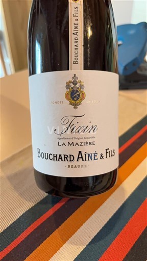Bourgogne Fixin Bouchard Aîné & Fils La Mazière 2022