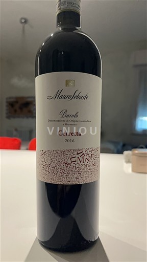 Vine Rouge sec Cerretta Mauro Sebaste 2016 Italien Piemonte Barolo DOC