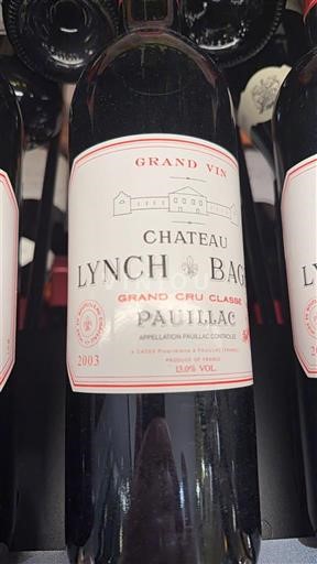 Бордо Пойяк Grand Cru Château Lynch-Bages 2003