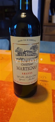 Bordeaux Graves Château Martignas 2022