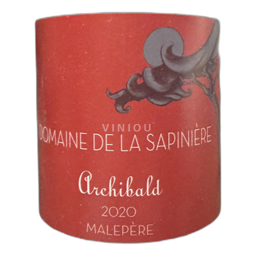 Languedoc Malepère Domaine de la Sapinière Archibald 2020
