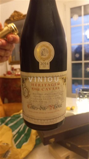 Valle del Rodano Côtes-du-Rhône Héritages de Cavari 2014