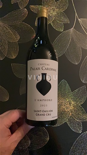 Bordeaux Saint-Émilion Grand Cru Grand Cru Château Palais Cardinal L'Amphore 2023