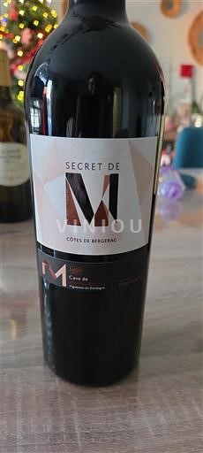 Sud-Ouest Côtes-de-bergerac Cave de Bergerac Secret de M 2020