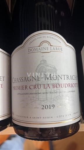 Bourgondië Chassagne-Montrachet Premier Cru Domaine Larue Premier Cru La Boudriotte 2019
