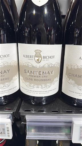 Burgundy Santenay Premier Cru Albert Bichot Clos Rousseau 2018