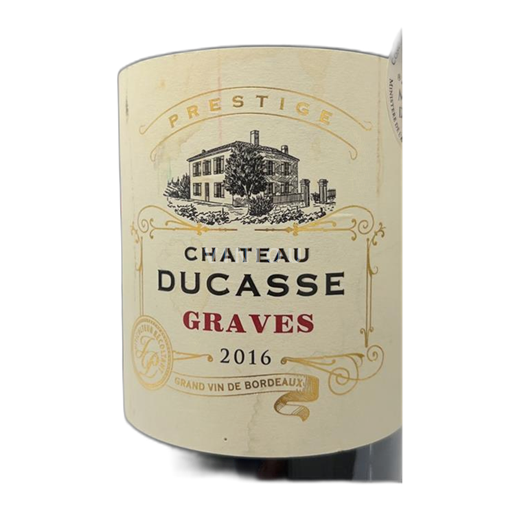 Bordéus Graves Château Ducasse 2016