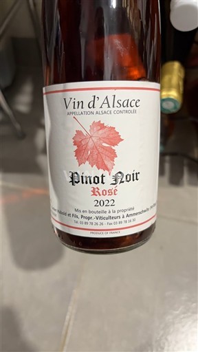 Alsasko Lucien Habold et Fils 2022