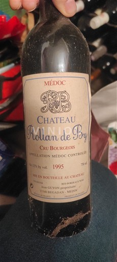 Burdeos Médoc Château Rollan de By Cru bourgeois 1995