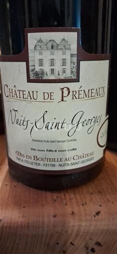 Burgundija Nuits-Saint-Georges Château Prémaux 2014