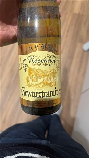 Alsasko Rosenhof Gewurztraminer Neročník