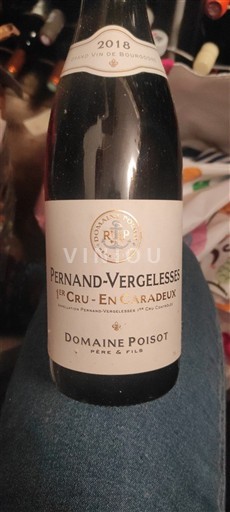 Burgund Pernand-Vergelesses Premier Cru Domaine Poisot En Caradeux 2018