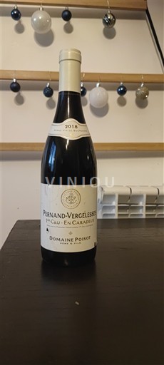 Bourgogne Pernand-Vergelesses Premier Cru Domaine Poisot En Caradeux 2018