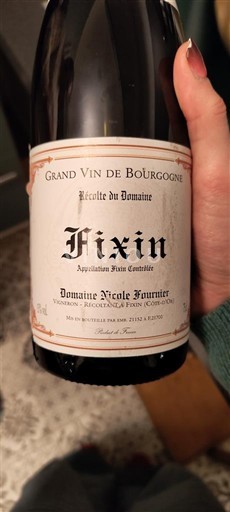 Bourgogne Fixin Domaine Nicole Fournier 1996