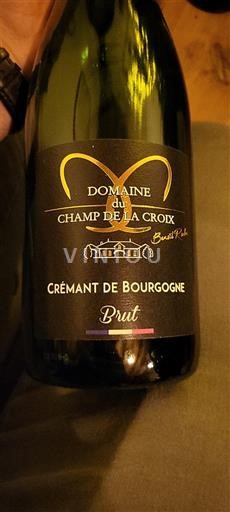 Bourgondië Crémant de Bourgogne Domaine Champ de la Croix Niet-geïntegreerd