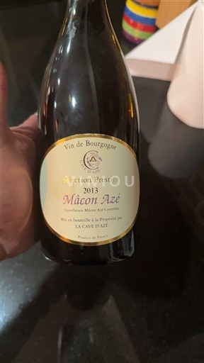 Burgundi Mâcon ja Mâcon-kylät La Cave d'Azé Sélection Prestige 2013