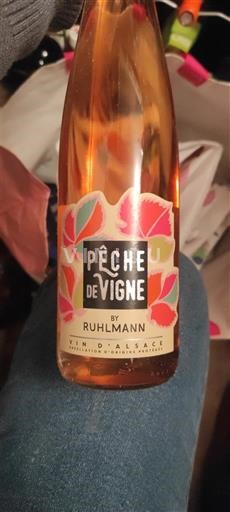 Alsace Ruhlmann Pêche de Vigne Ei vuosikertaa