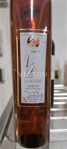 Jura Arbois Henri Maire La Vignière 2006