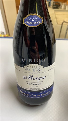 Beaujolais Morgon Maison Colin Seguin Les Charmes 2019