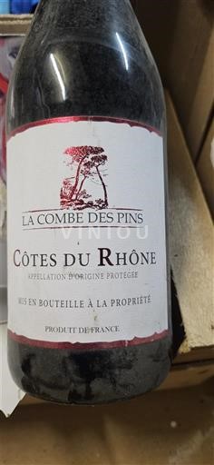 Valle del Rodano Côtes-du-Rhône La Combe des Pins 2014
