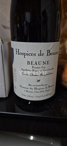 Burgundsko Beaune Premier Cru Hospices de Beaune Dames Hospitalières Neročník