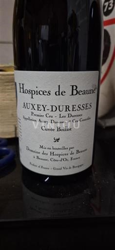 Burgund Auxey-Duresses Premier Cru Hospices de Beaune Boillot Ohne Jahrgang