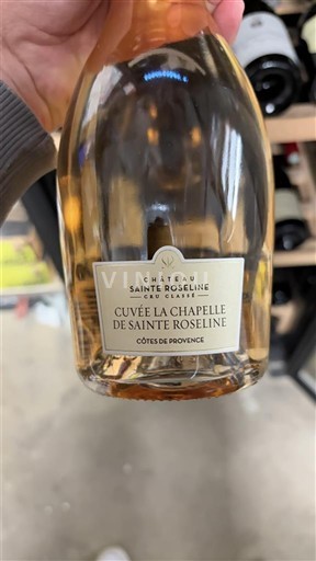 Provansa Côtes-de-Provence Château Sainte Roseline La Chapelle de Sainte Roseline 2024