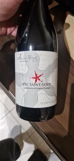 Languedoc Pic Saint-Loup L'Ermitage des Papes L'Optimiste 2023