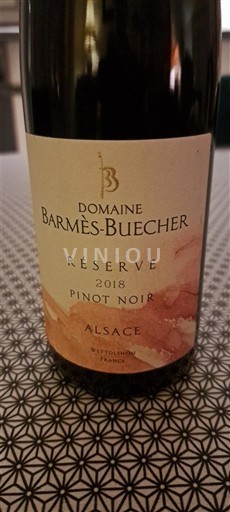 Alsace Domaine Barmès-Buecher Réserve 2018
